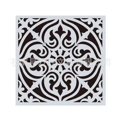 Decorative Mandala Stencil Spray Painting Template - Durable, Washable DIY Window & Wall Decor Tool (11)