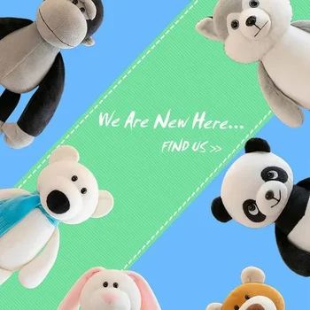 Stuffed Plush Jungle Animal Toys 6