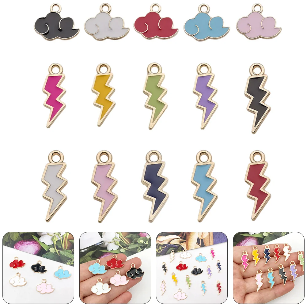 

90 Pcs Cloud Pendant Hangers to Decorate DIY Hangings Crafting Supplies