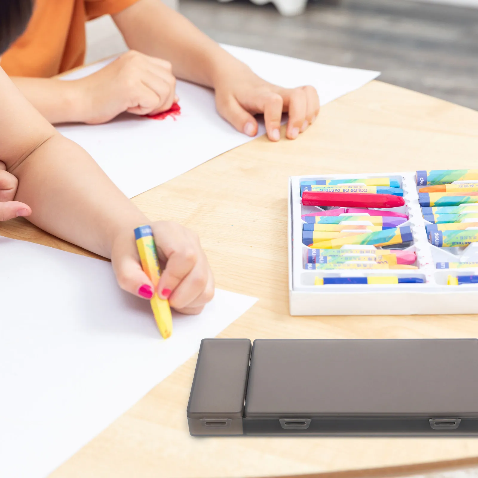 휴대용 습식 팔레트 스펀지 수분 유지 페인트 팔레트 밀폐형 뚜껑 아크릴 유화 트레이 아티스트를 위한 페인트 보호기