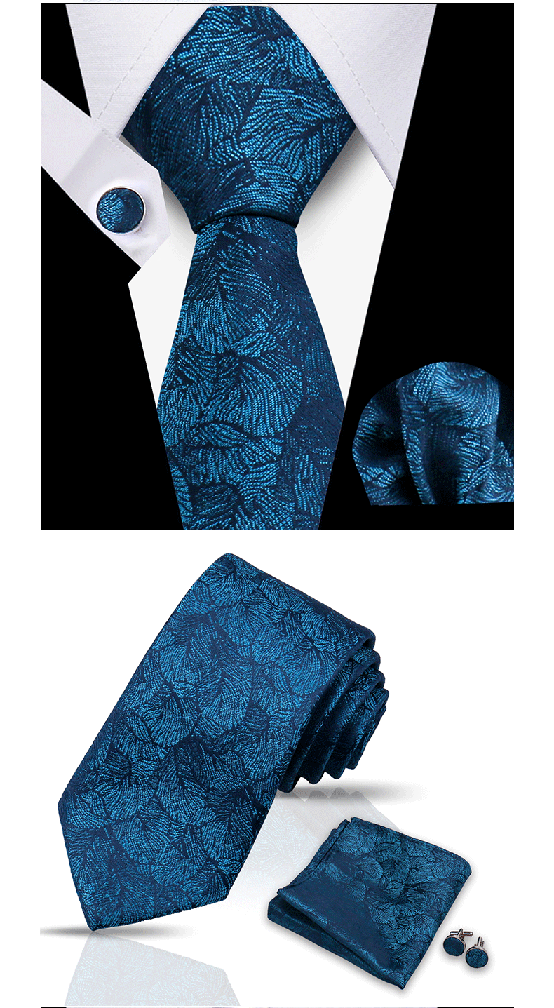Krawatte für Männer, klassisch, kariert, Taschentücher, rote Krawatte, Manschettenknöpfe für Männer, Bluse, Business, Hochzeit, Accessoires, Damen, Kragen, Mann, Geschenk – Detail 11