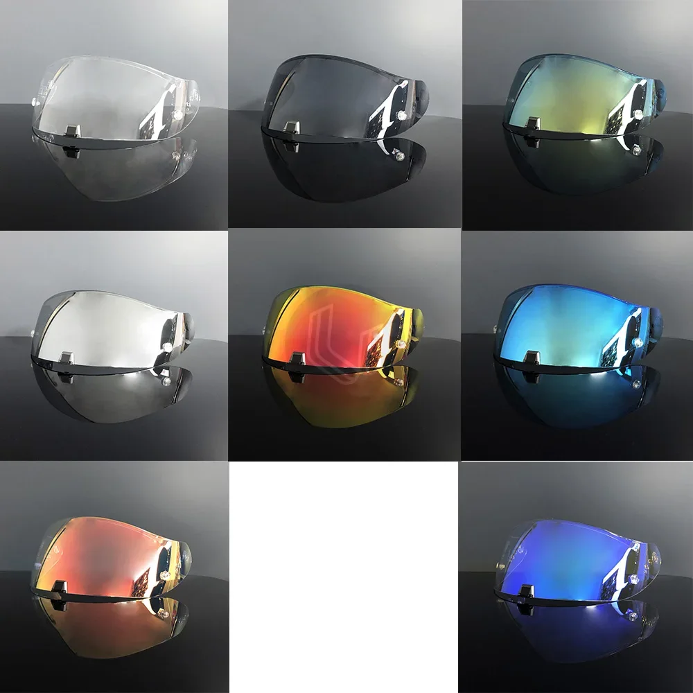 Visiera Per Casco Moto Visiera Per Pc Anti-Uv Modello R1 Visiera Di Ricambio Per Fumo Scuro Per Scorpion Exo 1400 Carbon, R1 Air Exo 520