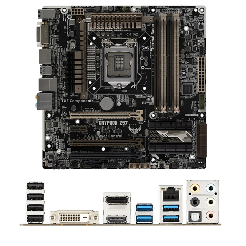 Scheda Madre Intel Z97 Gryphon Z97 Usata Scheda Madre Desktop Originale Lga1150 Lga 1150 Ddr3 32Gb Usb2.0 Usb3.0 Sata3