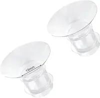 2pcs Flange Inserts Compatible Breast Milk Pump 24MM Flange Replacement 15mm17mm 19mm 21mm Breast Pump Accessories 1