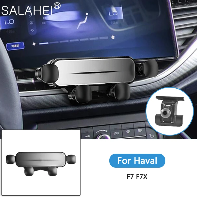 

Gravity Car Mobile Phone Holder For Haval F7 F7X 2019-2020 Auto Air Vent Stand Mount GPS Navigation Bracket Interior Accessories