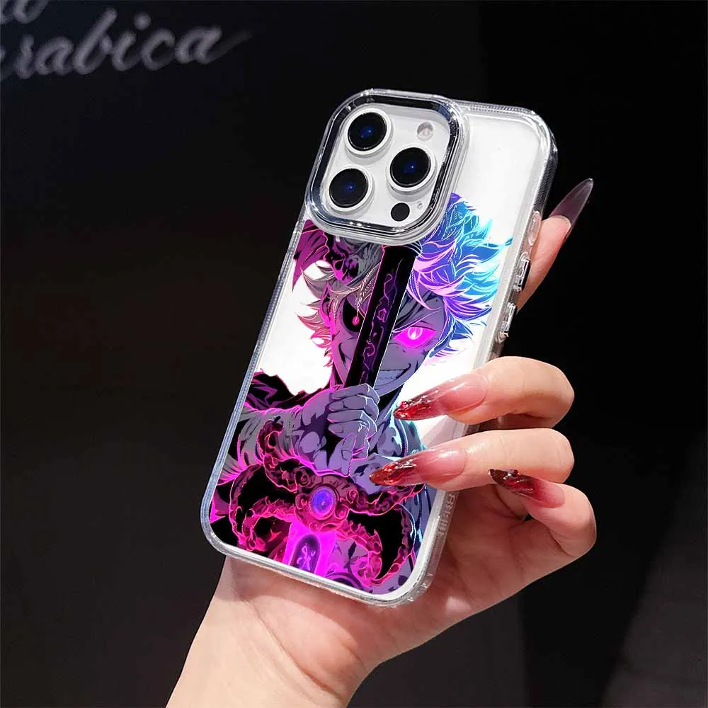 Black Clover Anime Soft Phone Case
