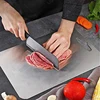 1~3PCS Cutting Boards for Kitchen 304Stainless Steel Thickened Board Double Sided Food Grade Portable Fruit Meat Chopping 2