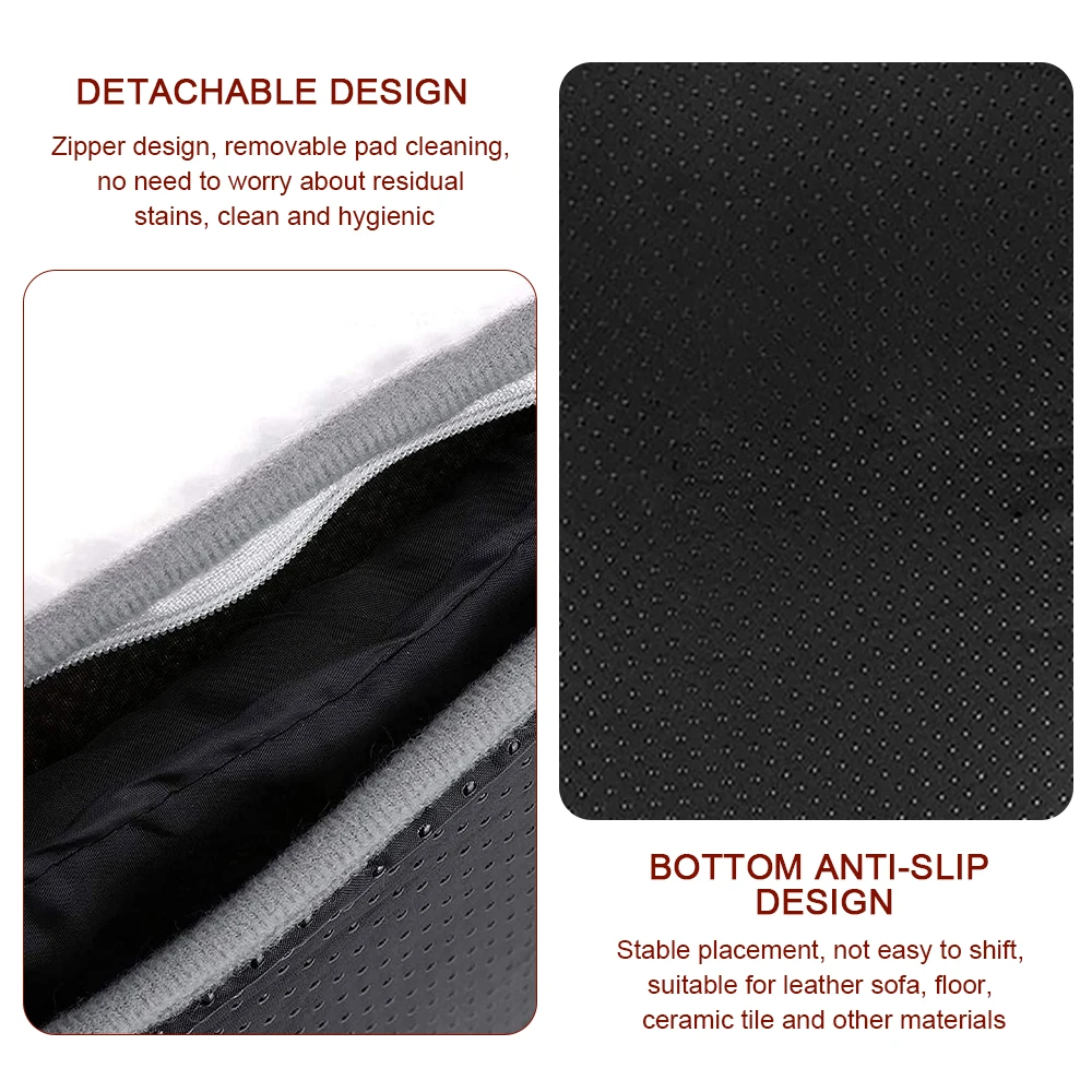 Electric Foot Heating Pad Constant Temperature USB Charging Soft Plush Foot Cover For Home Office Improve Cold Hands And Feet