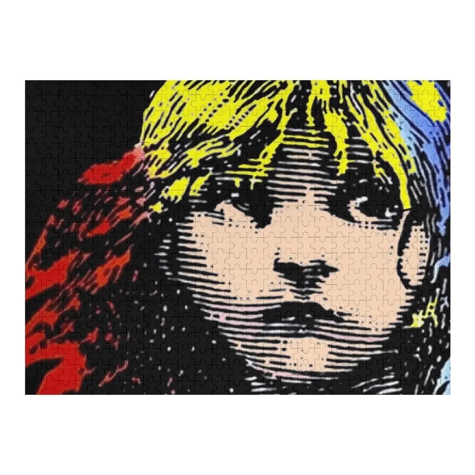 

LES MISERABLES : Vintage Play Jigsaw Puzzle Personalised Name Wooden Animal Custom Gift Puzzle