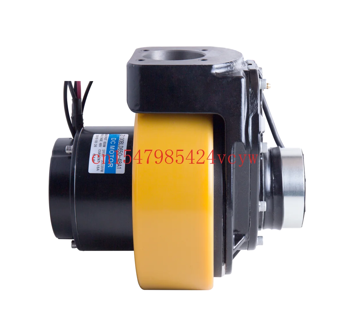 

650W 750W 1000W Rubber Drive wheel 24V 48V DC brush brushless driving wheel motor for Electric forklift pallet truck