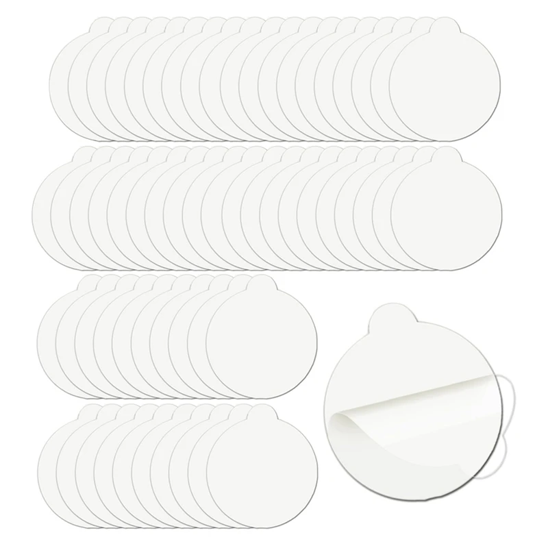 

60 Pack 4.3Inch Replacement Glue Boards For Katchy White Indoor Glue Boards Refill Sticky Cards Compatible For Katchy Fenun