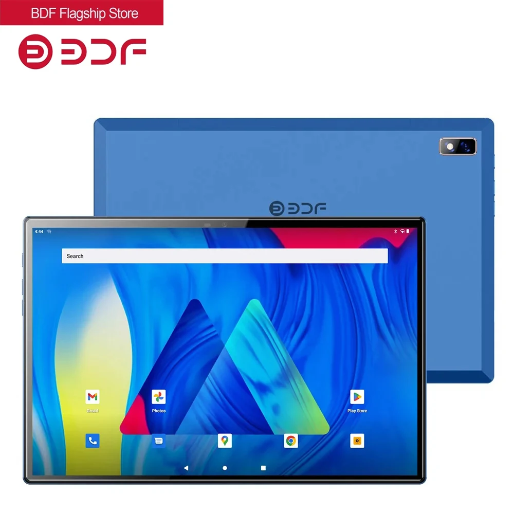 Tablet Da 10.1 Pollici 4G Lte Rete 8Gb Ram 256Gb Rom Octa Core Android 12 Tablet Dual Sim Wi-Fi Bluetooth 4.0 Gps Tablet Pc