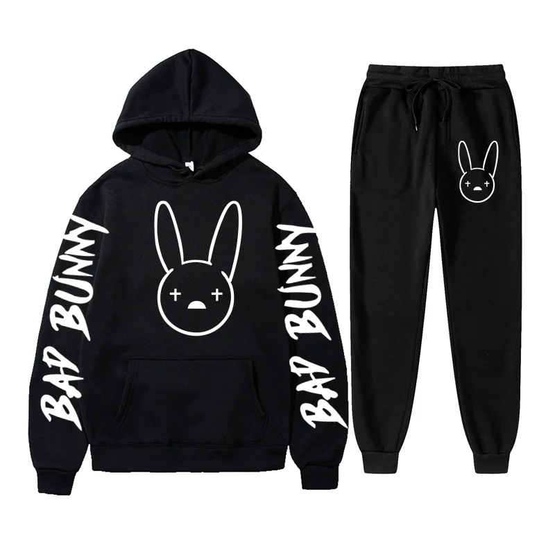 Jersey con capucha y estampado de Bad para hombre, ropa deportiva informal de Hip Hop, trajes de otoño e gran oferta, de 2022| | - AliExpress
