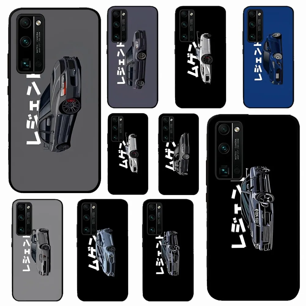 

Japan Drift Sports Car Phone Case For Huawei Honor 10 lite 9 20 7A pro 9X pro 30 pro 50 pro 60 pro 70 pro plus