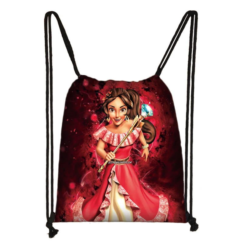 Disney Ena Of Avalor Princess Daily Casual Bag Boy Girl Zaino Con Coulisse Borse Storage Bag Shopping Beach Bags