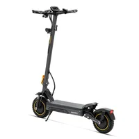 Trottinette électrique Ausom K20 Pro à double moteur, moteur 2800W max, batterie 48V 18Ah, pneus de 10 pouces, vitesse maximale de 60 km/h, autonomie de 90 km, frein à disque avant et arrière, déverrouillage NFC 5