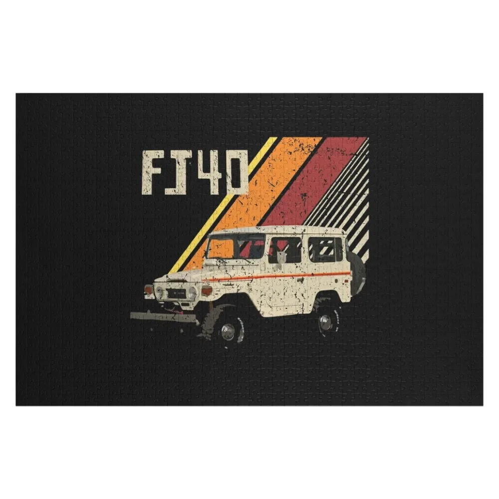 

FJ40 Land Cruiser 4WD Truck Jigsaw Puzzle Custom Jigsaw Woodens For Adults Personalized Gift Puzzle