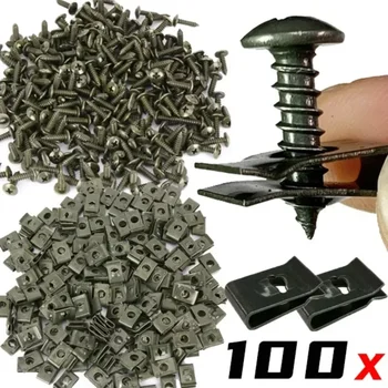 U-Type Metal Screw Clips 1