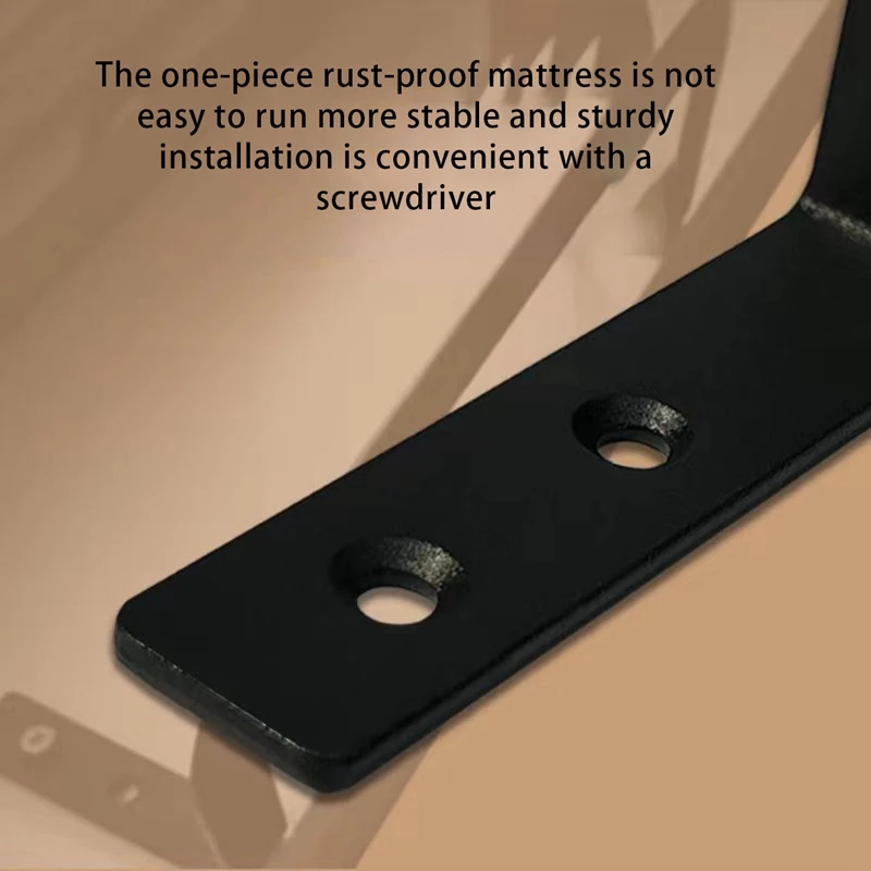 2PCS Mattress Retainer From Sliding Slide Stopper To Prevent Sliding Holder In Place Gripper Metal