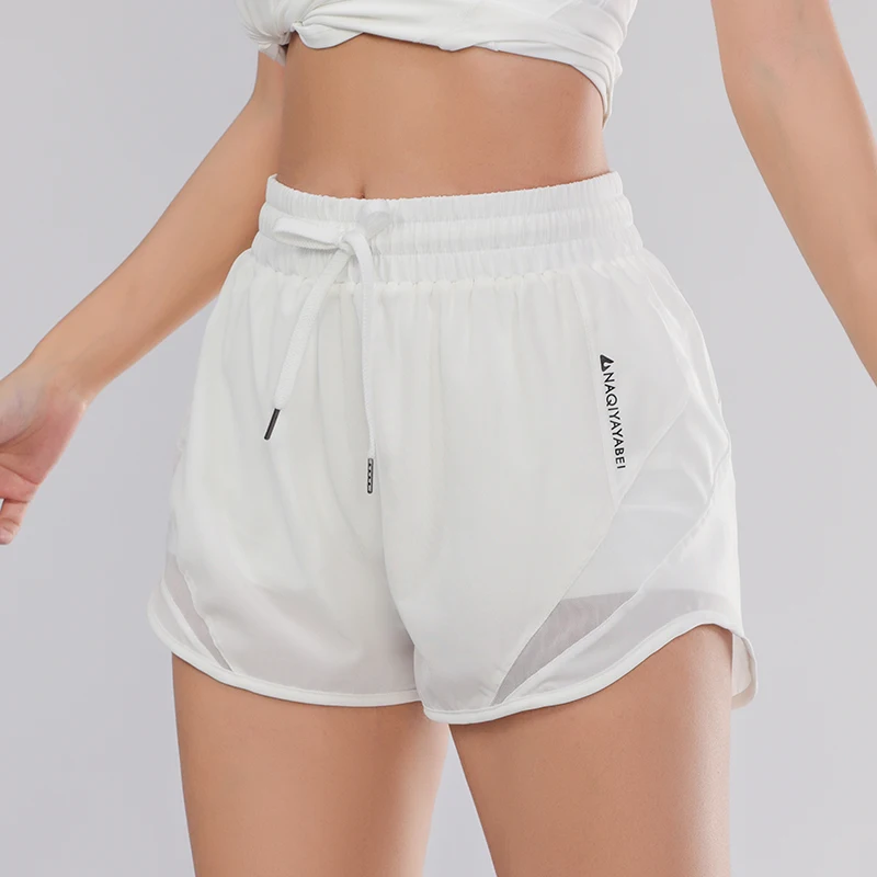 Women Sports Shorts Yoga Fitness high waist loose three-quarter pants workout shorts yoga shorts sports shorts running shorts seamless shorts