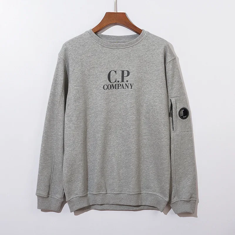 thumbnail image 1 of Sudadera holgada con cuello redondo y logotipo de CP Lens, estilo informal, estilo urbano, para hombres y mujeres, 1 of 5