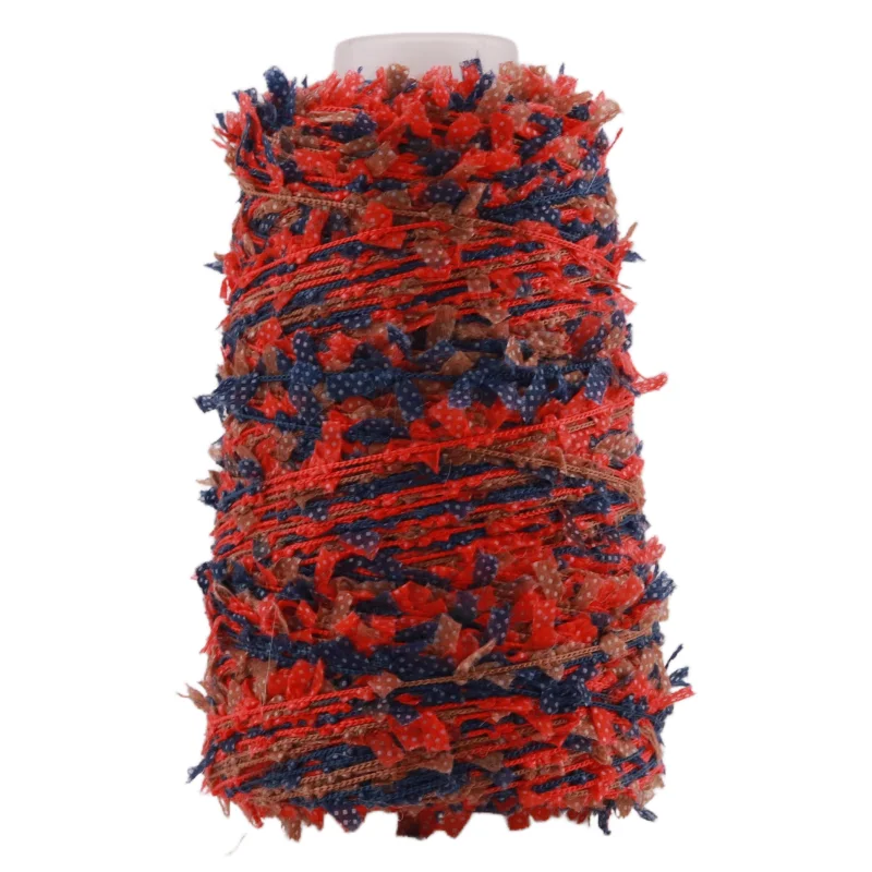 Rainbow Butterfly Colorful Paper Yarn for Hand Knitting Summer Sweaters