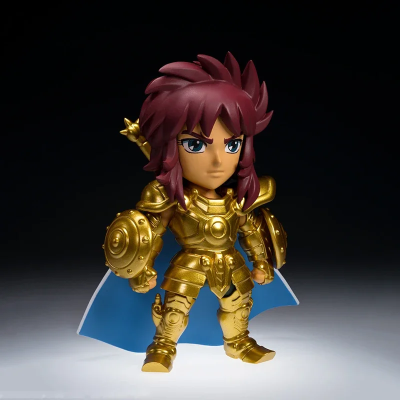 thumbnail image 1 of Original Bandai Tamashii Nation Box Saint Seiya Gold Zodiac Gemini Sagittarius Libra Taurus Mini Anime Figure Model Toys Gifts, 1 of 5