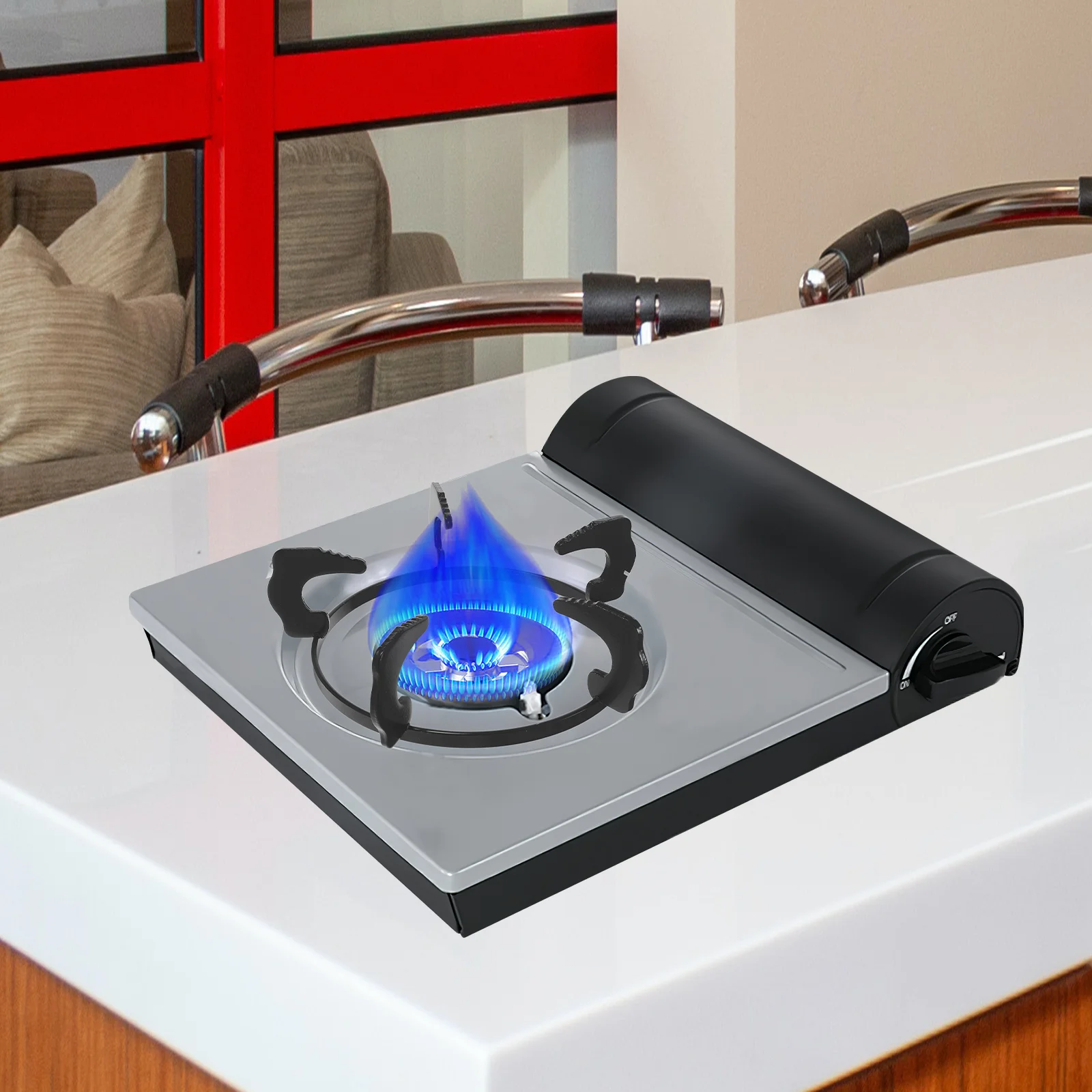 Cast Iron Stand for Gas Household Gas Stove Rack Heat-Resistant Iron Stove Rack for Kitchen Kitchen Wok Cooktop gas stove accessories