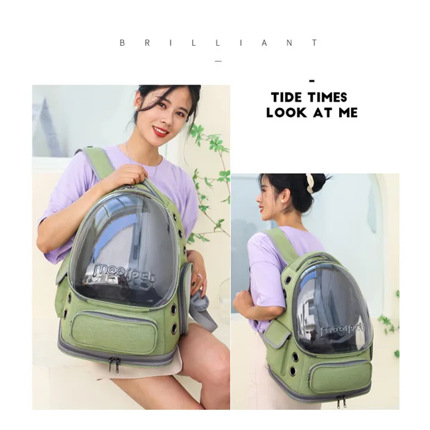 Title 19, Cat Carrier Bag with Open Window Cat Carrying B...