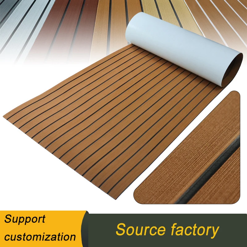 2400*900MM Boat Foam Mat Deck Sheet Marine Yacht Synthetic Teak Decking Strong Adhesive Carpet Decking Pad Eva Anti-Skid ATV 2400 sheets transparent sticky notes self adhesive book marker stickers annotation tabs paper stationery school office supplies
