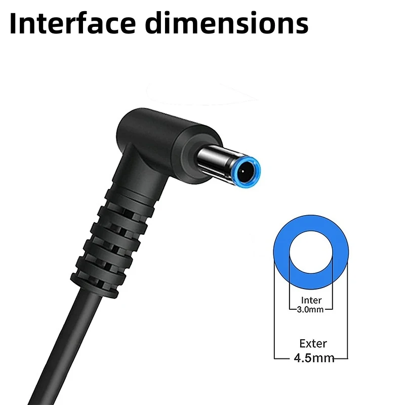 HP 스트림 X360 13 14 파빌리온 854054-001 741727-001 740015-001 740015-002용 19.5V 2.31A 45W 4.5*3.0mm 노트북 충전기 어댑터