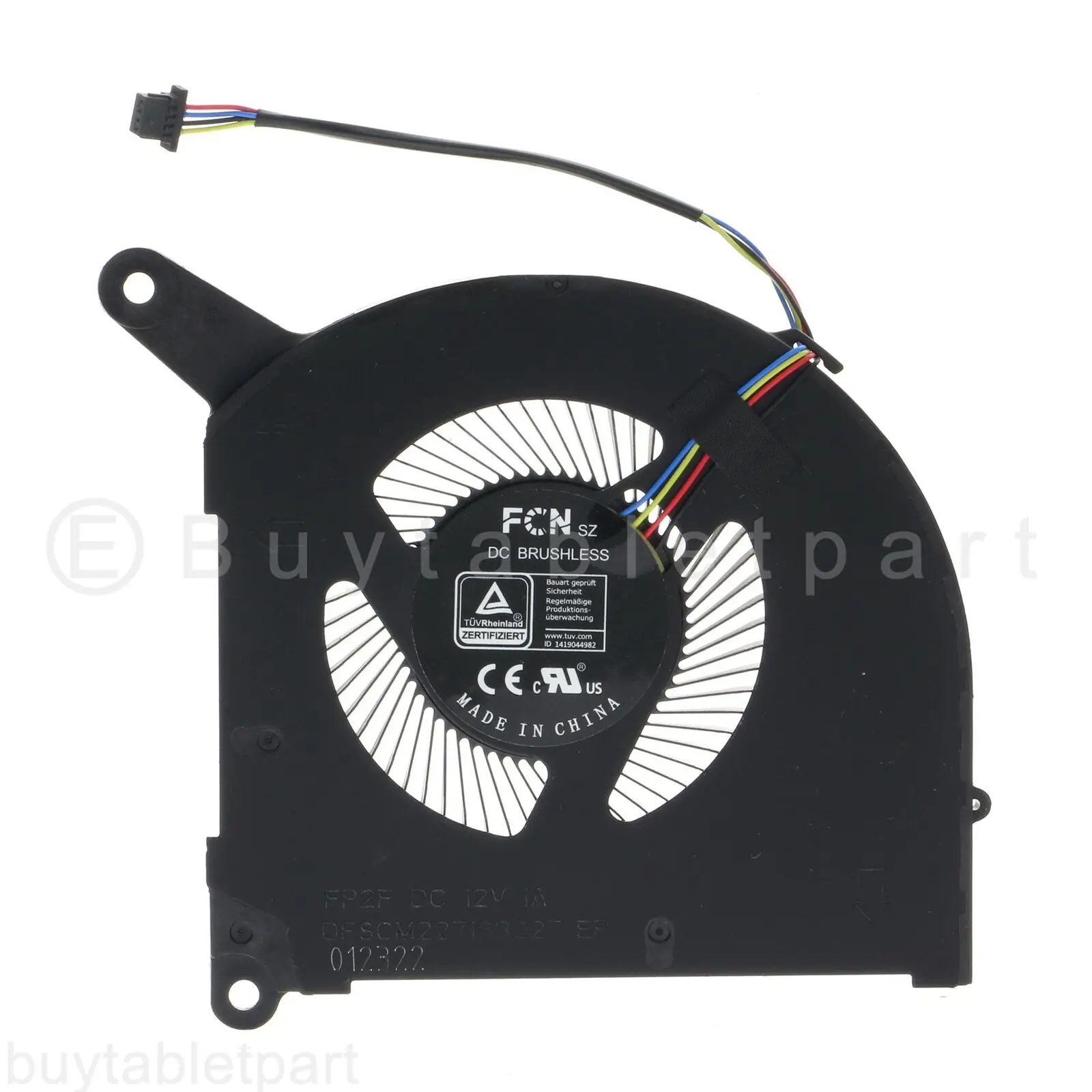 CPU GPU Cooling Fan FOR Gigabyte AERO 16 17 YE5 XE4 XE5 RP86