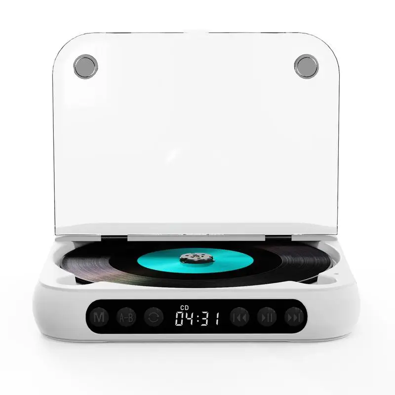 휴대용 CD플레이어 블루투스 스피커, 스테레오 HiFi 음악 디스크 플레이어, CDWalkman 제어, FM 라디오, 자동차 CD플레이어, USB AUX 재생