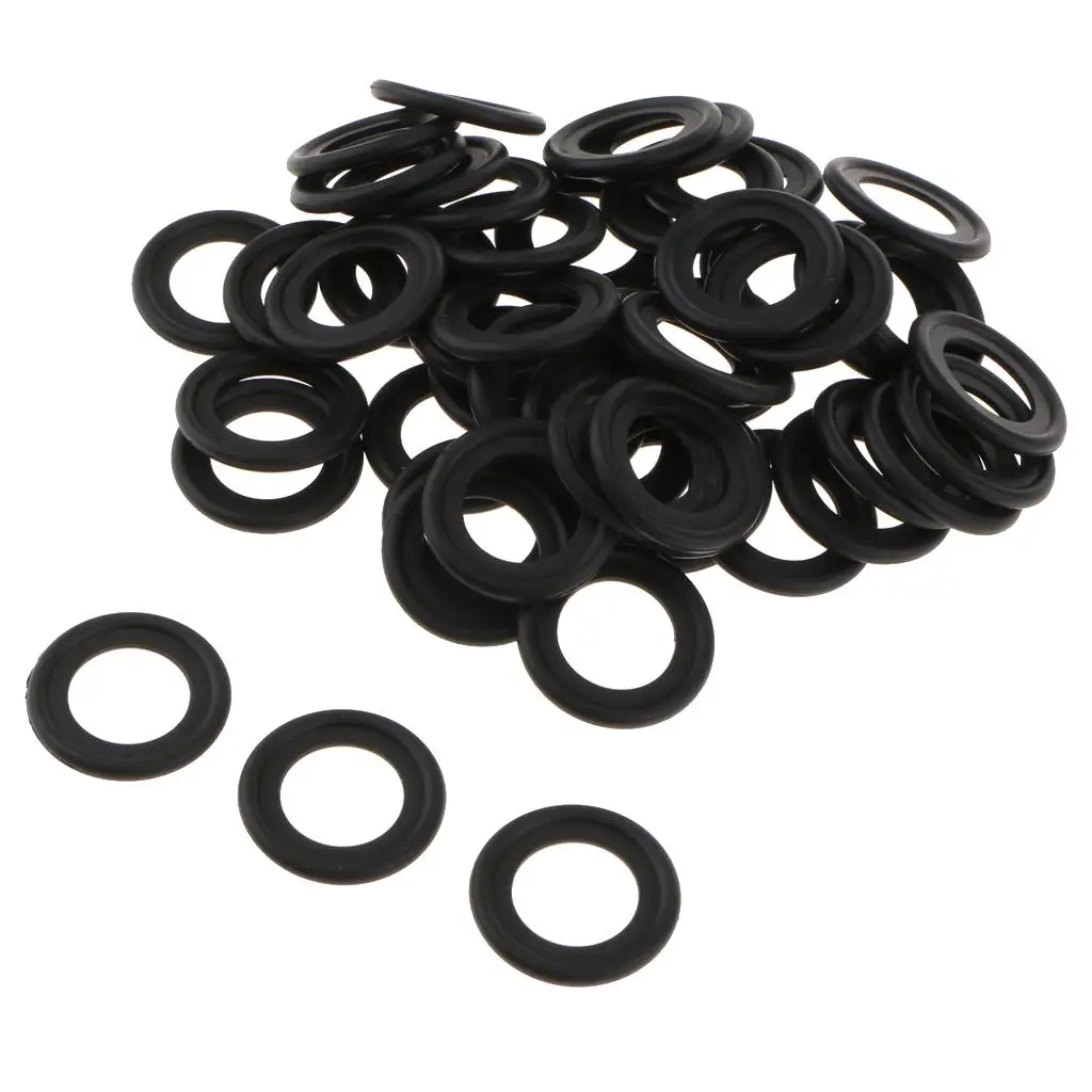 Rubber Oil Washers/Drain Plug Gaskets Compatible F5TZ-6734-BA 5014