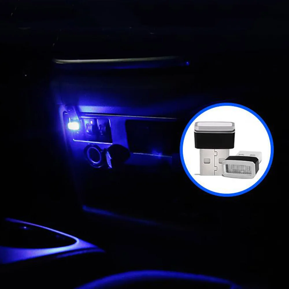Mini Usb Led Car Interior Atmosphere Light Lamp Per Kia K2 K3 K4 K5 K6 K7 Kx5 Sorento 2019 Sportage R Rio Soul