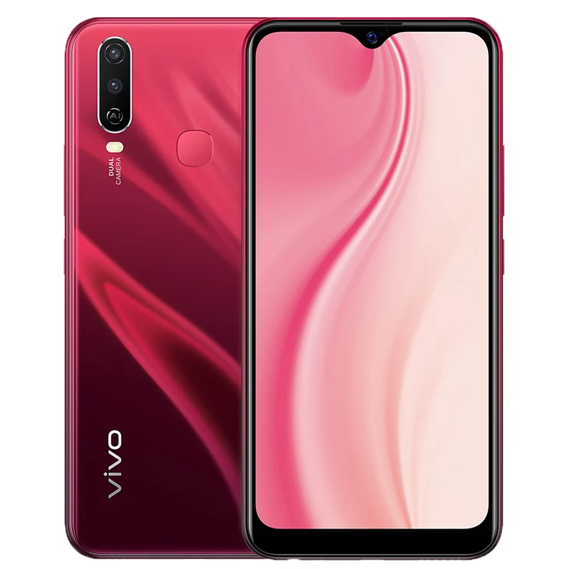 VIVO Y19 Smartphone 4G Global firmware LTE 6GB 128GB MTK6765 Octa Core 13.0MP Fingerprint 5000mAh Android 9.0 Used Phone 5