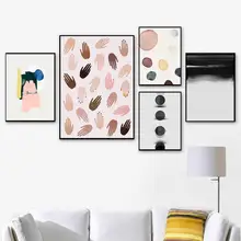 

Minimalist Abstract Watercolor Painting Canvas Print Wall Pictures Modern Posters Living Room Bedroom Murals Home Decor Wall Art