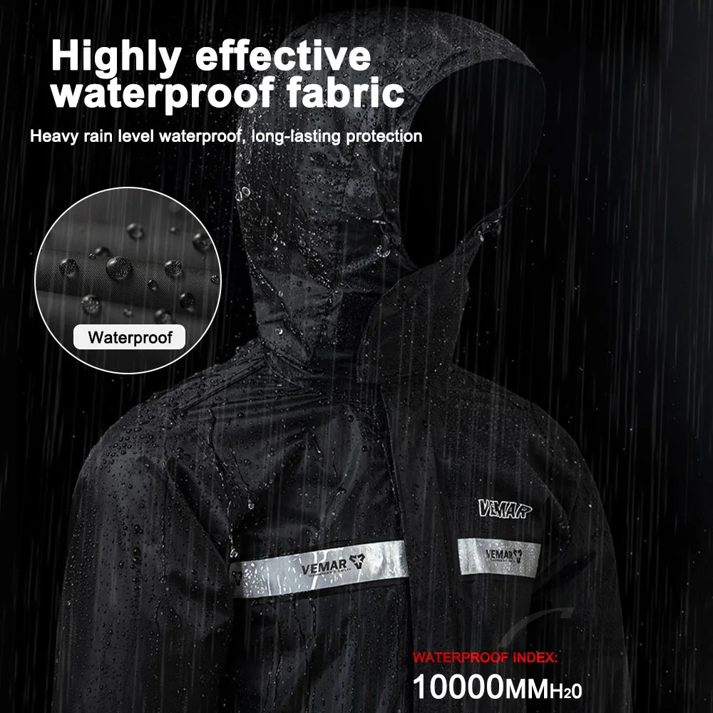 Motorcycle Raincoat Waterproof Rider Raincoat Suit Moto Rain Coat Jacket Pants Biker Rain Set Men Women motorcycle jacket,motorcycle raincoat,raincoat suit,bike raincoat