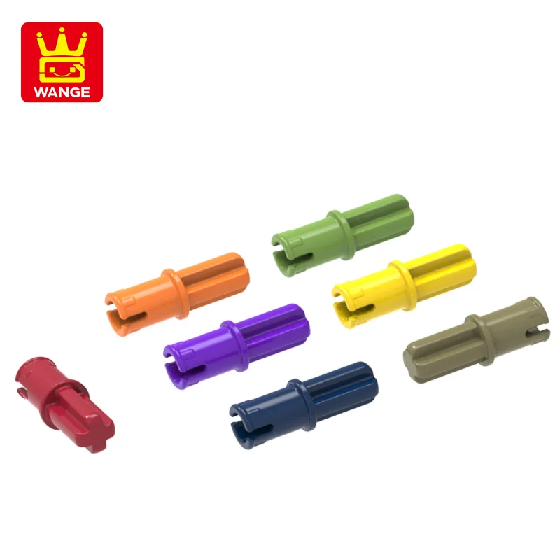 

20 Pcs/lot Half Cross Axis Half Bolt Building Block Moc Color Accessories Compatible with 43093 Brick DIY Children's Toy Gift