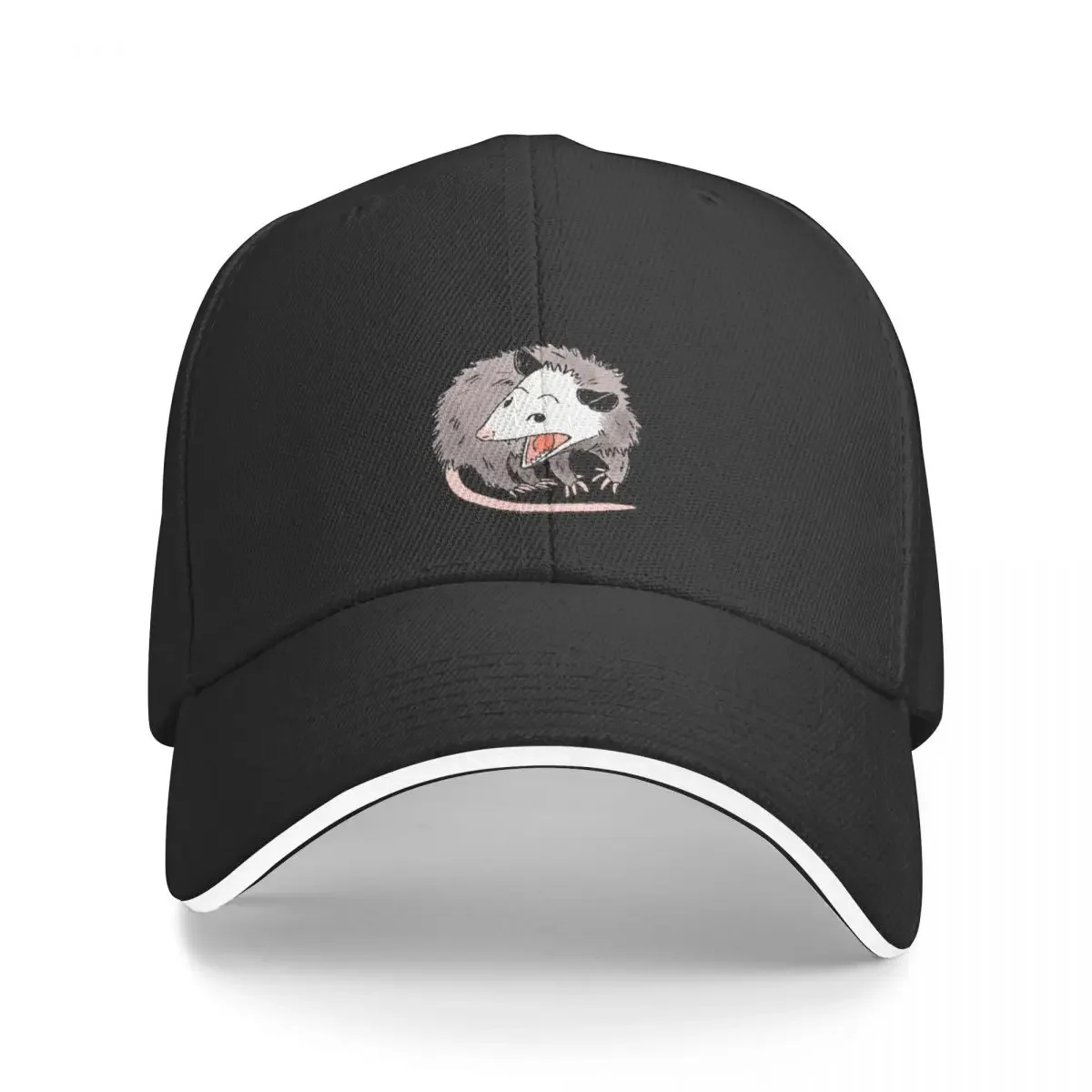 

New Opossum Live Laugh Love Baseball Cap Designer Hat Caps Women's Cap Men's