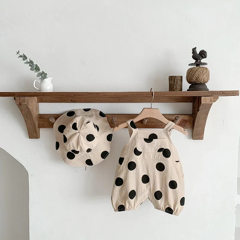 Cute Dots Baby Girls Jumpsuit Romper Summer Outfit