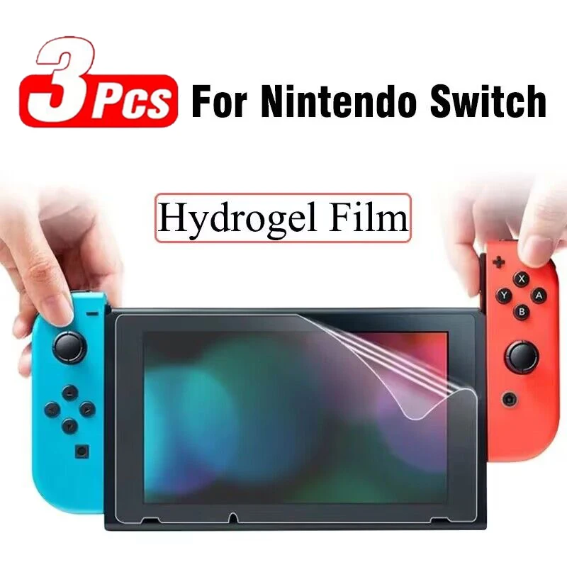 

3 шт. матовая Гидрогелевая пленка для Nintendo Switch Lite OLED защита переднего экрана мягкая защитная пленка не стекло