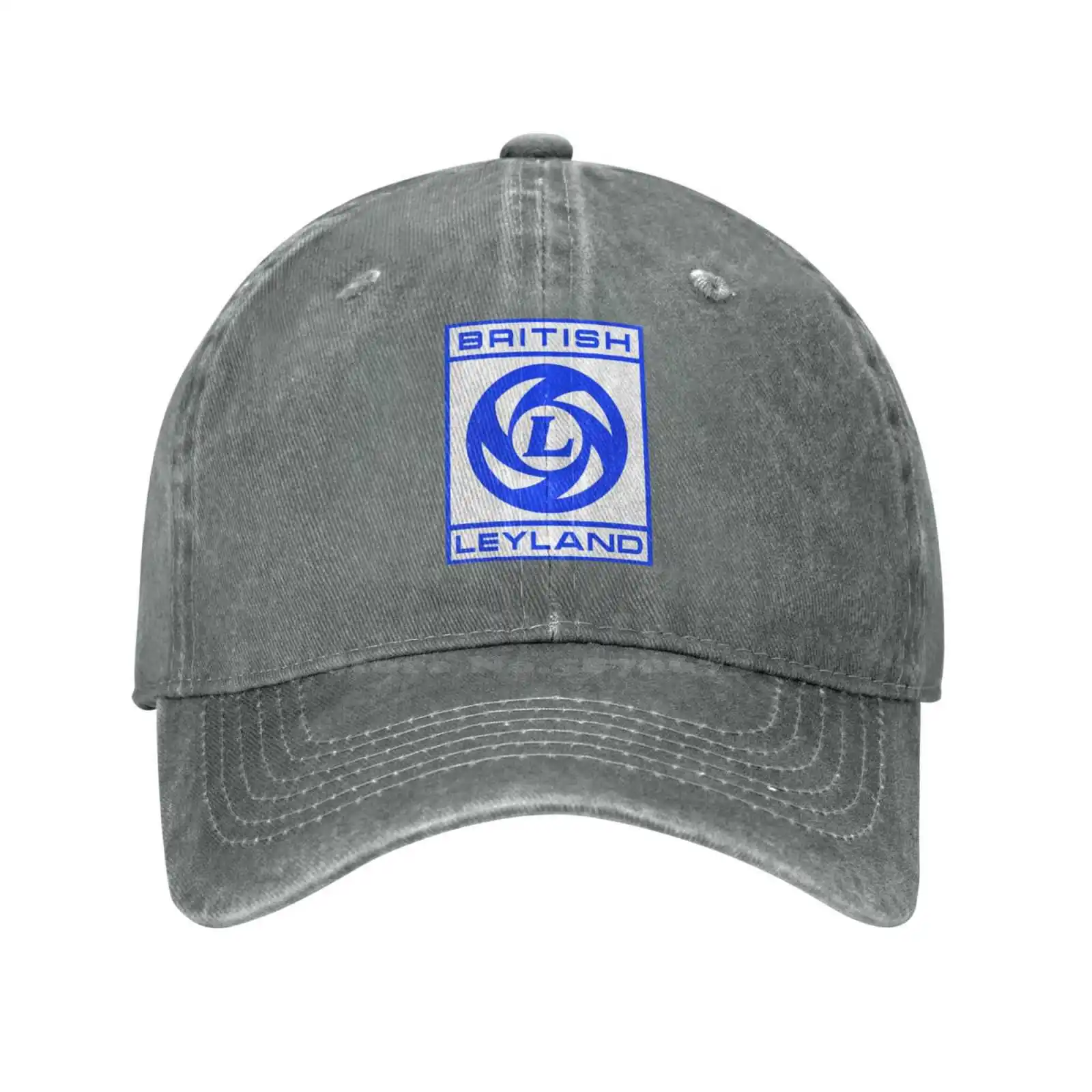

British Leyland Logo Print Graphic Casual Denim cap Knitted hat Baseball cap