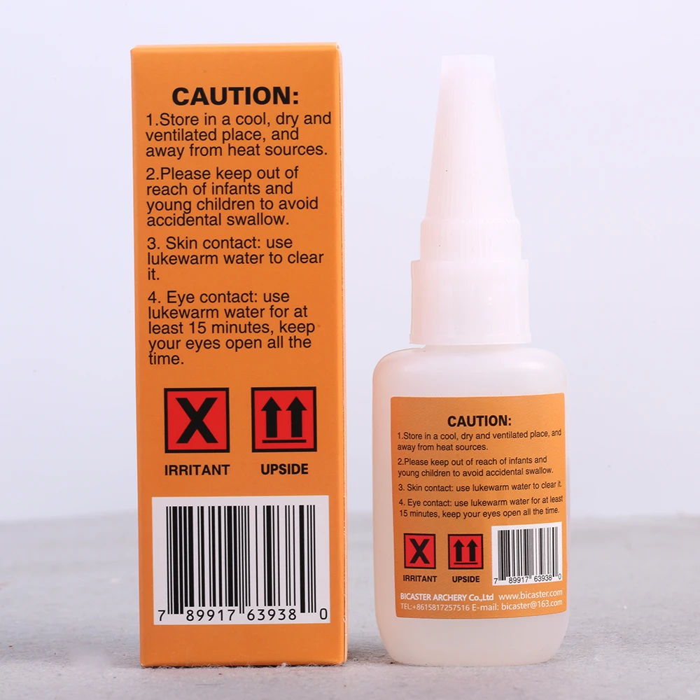 Bicaster E940 Arrow Fletching Adhesive 20grams 1PC Fast Drying Mucilage