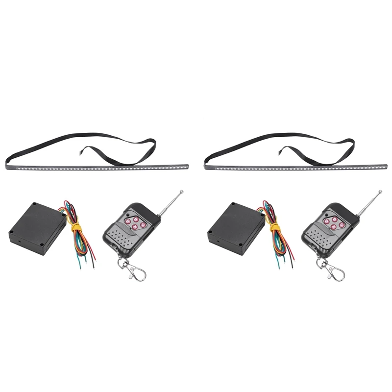 

2 шт. 56 см 48 светодиодов водонепроницаемый автомобиль Knight Rider светильник