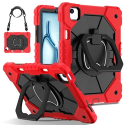 Shockproof Armor Stand Tablet Case - Enhanced Protection and Versatility - Pro11 2018 - 2022 (RedBlack)