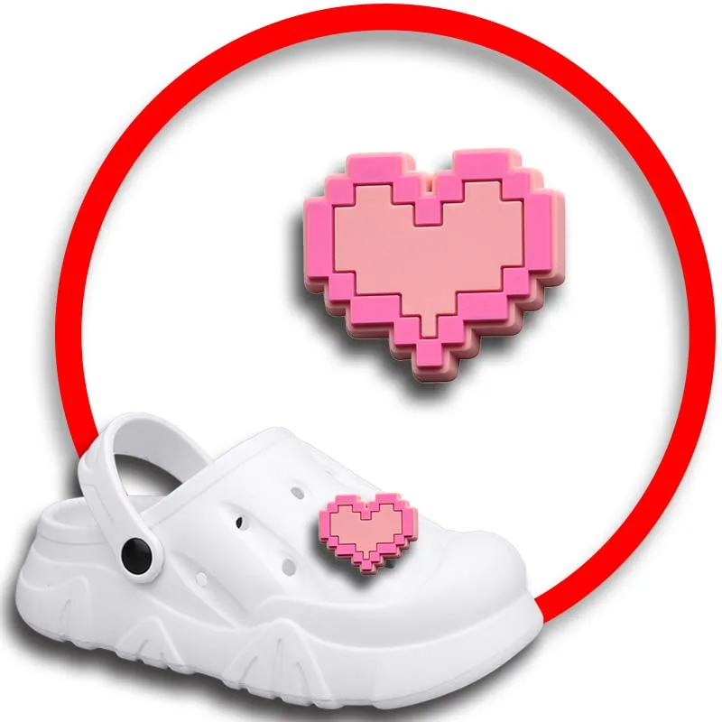 

Pack Pins for Crocs Charms Shoes Accessories Pink Dog Decoration Jeans Women Sandals Buckle Kids Favors Men Badges Boy Girl Gift