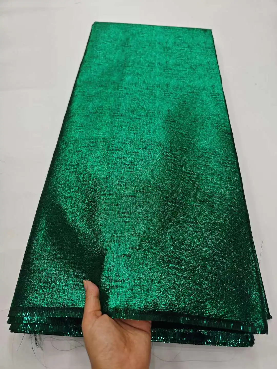 New Arrival African Brocade Lace Fabric Jacquard Organza Fabric High Quality Damask Jacquard for Wedding Evening Dresses 5yards