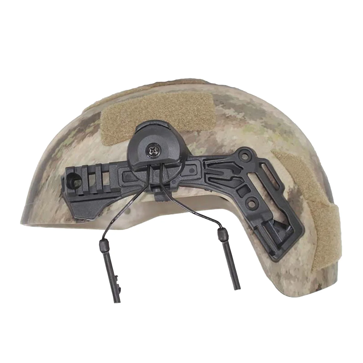 Tactical Headset Bracket Fast Ops Core Helmet ARC Rail Adapter Set Comtac II Series Military Noise Cancelling Headset