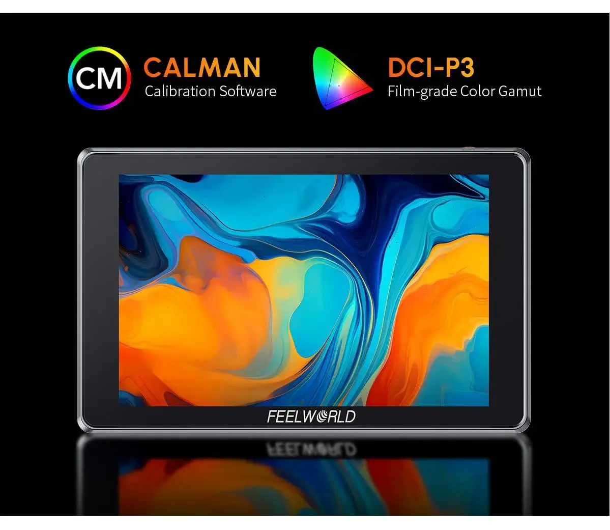 S7 12G-SDI HDMI2.0 Camera Field Monitor 7 inch 4K HDMI HDR/3D LUT 16:10 IPS Pane